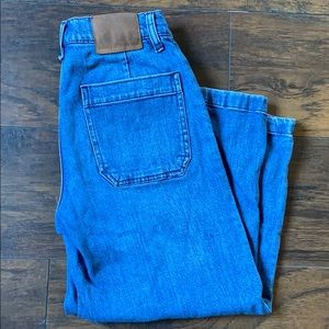 J. Crew Point Sur wide leg jeans